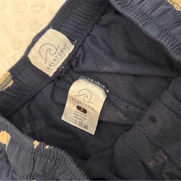 BEANTOWN BISON PAJAMA PANTS NAVY SMALL - Picture 6 of 6